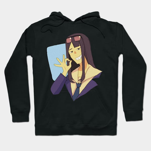 Keep Your Hands off Eizouken Hoodie by RedoneDesignART